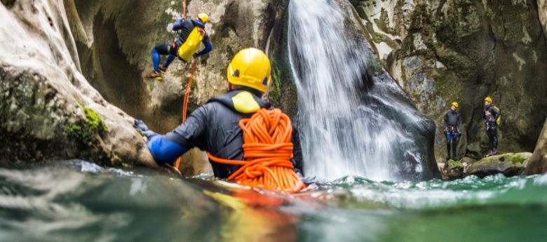 Canyoning on the Hrcavka River -